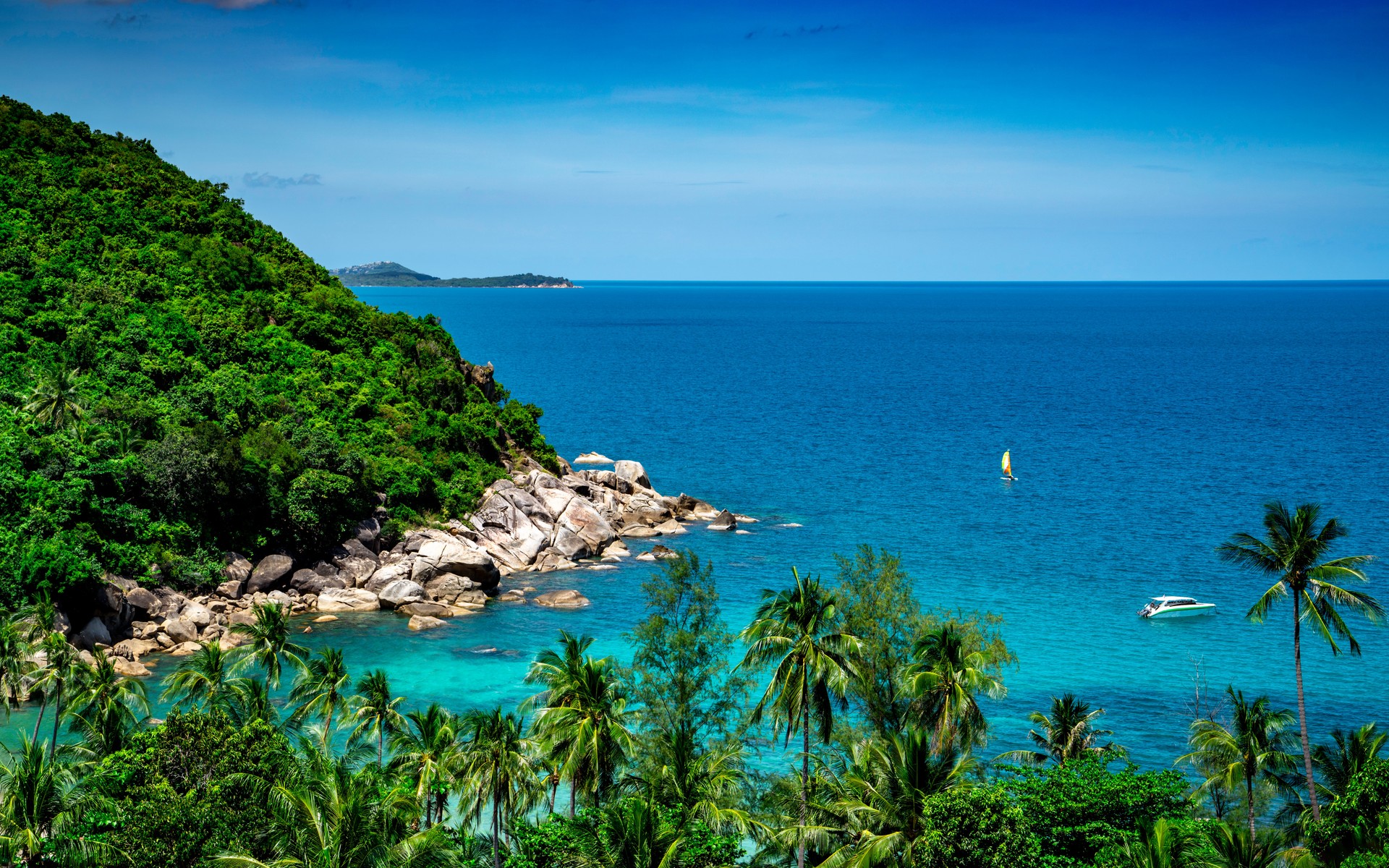 A photograph of Koh Samui Wellness Coast, Thailand.