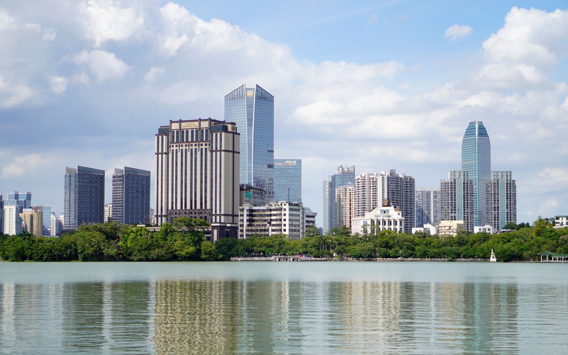 A photograph of Huizhou, China.