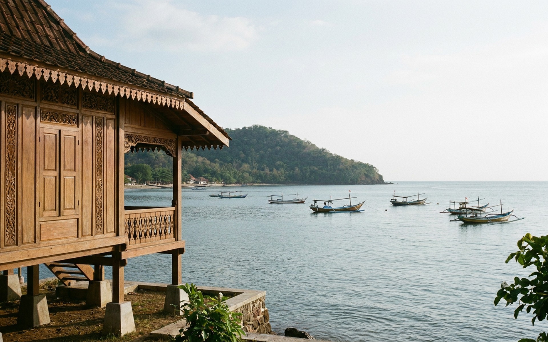 A view of Jepara, Indonesia.