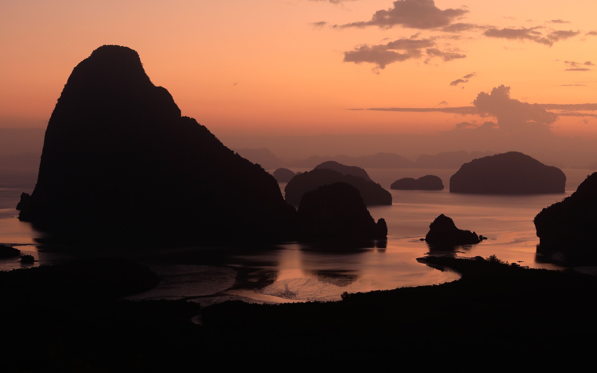 A photograph of Phang Nga Luxury Bay, Thailand.
