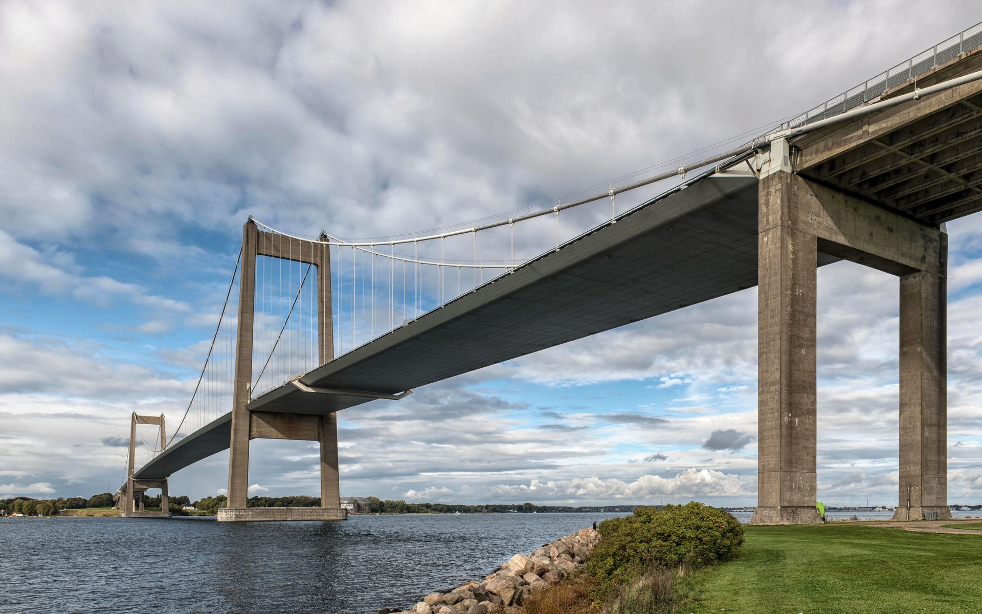 A photograph of Fredericia, Denmark.