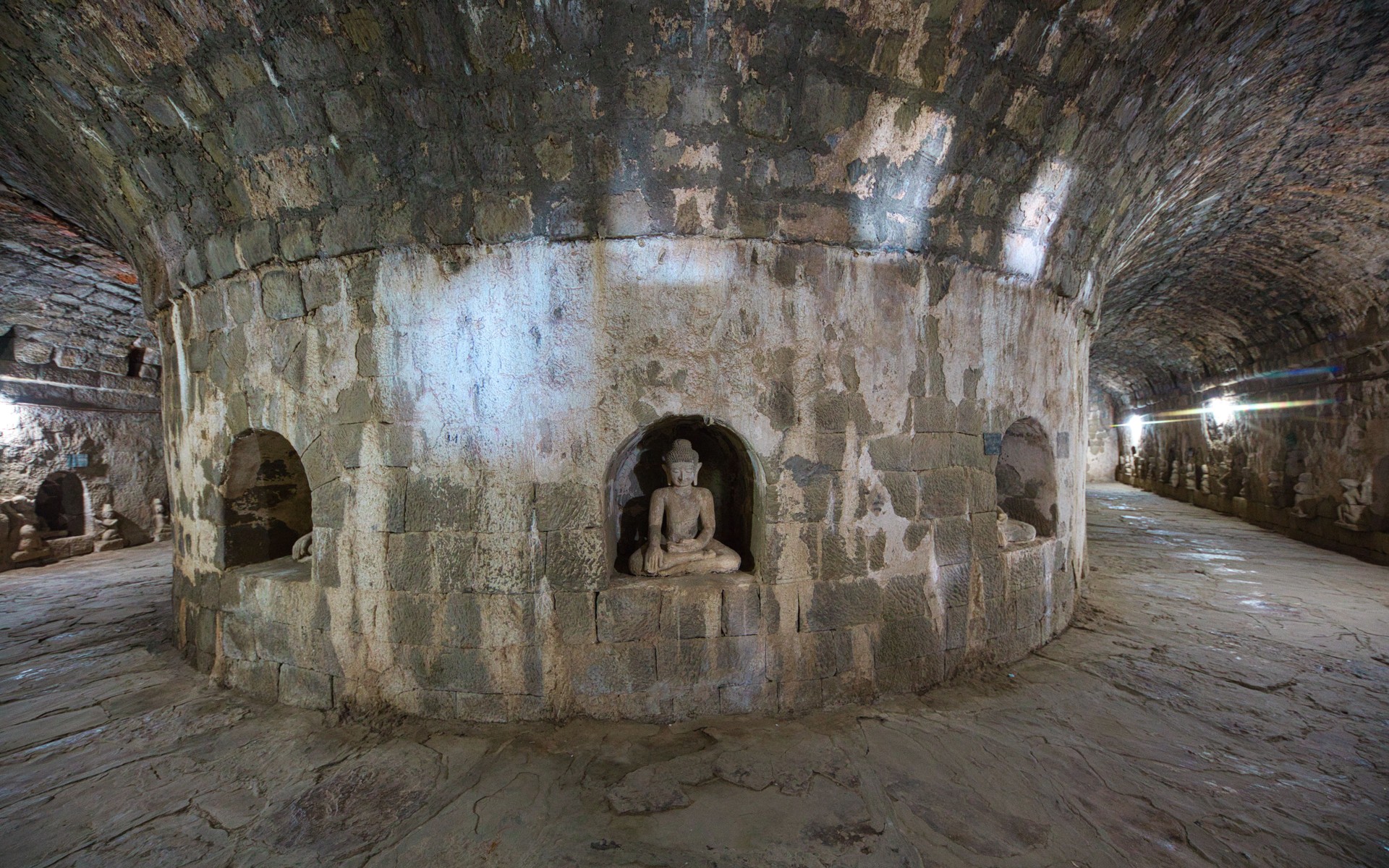 A photograph of Mrauk U, Myanmar.
