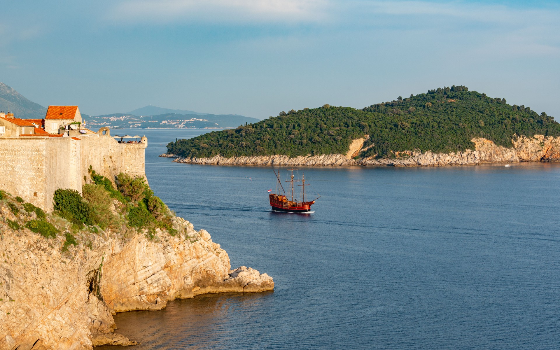 A photograph of Dubrovnik Cruise Gateway, Croatia.