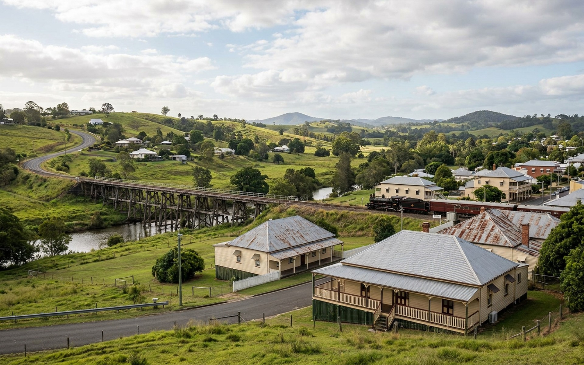 A view of Gympie, Australia.