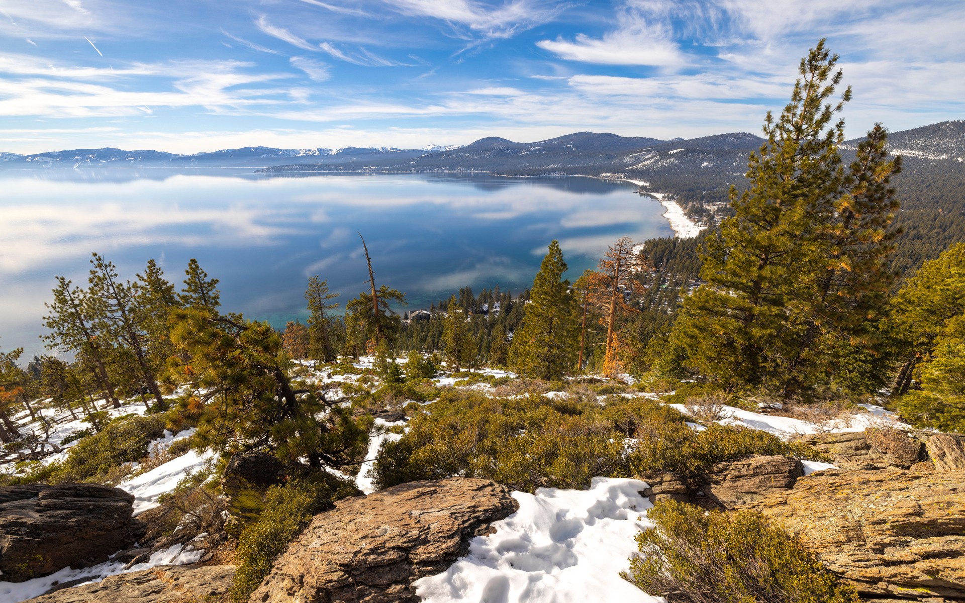 A photograph of North Lake Tahoe, United States.