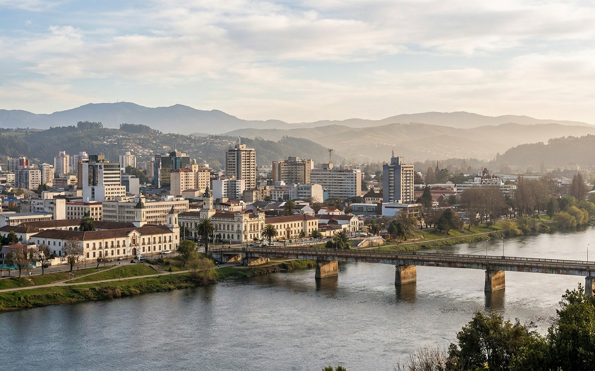 A view of Concepción, Chile.
