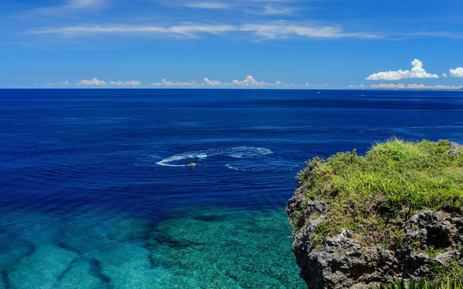 A photograph of Okinawa Resort Coast, Japan.