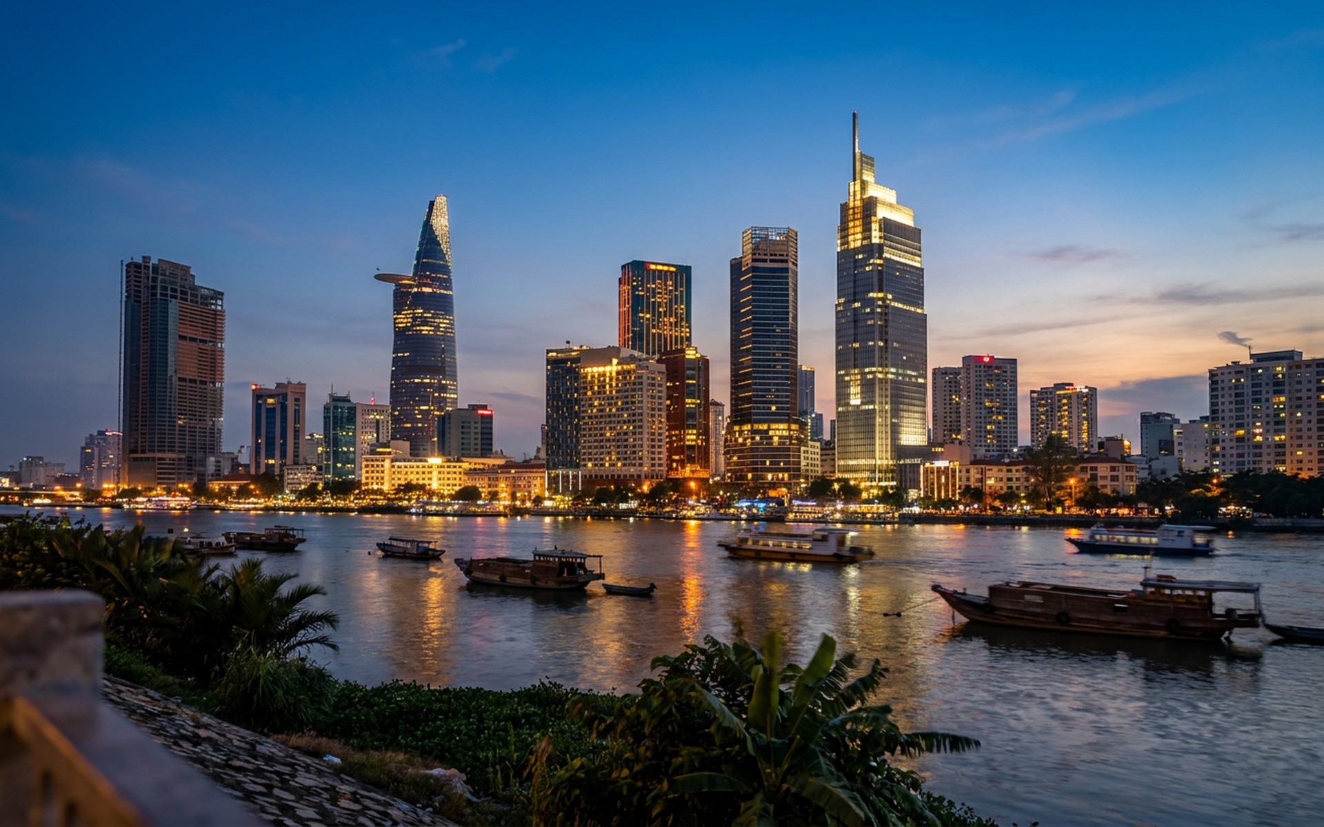 Ho Chi Minh City, Vietnam — original Triple VIP destination visual.