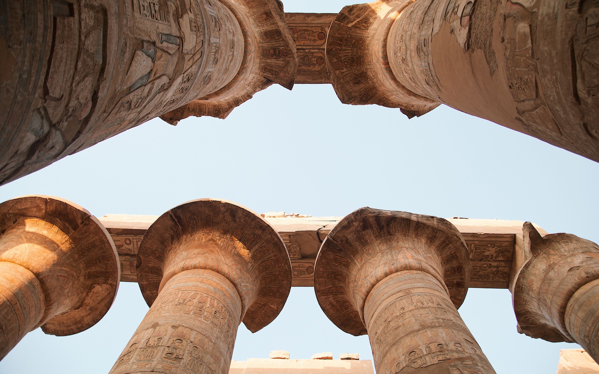 A photograph of Luxor & the Nile, Egypt.