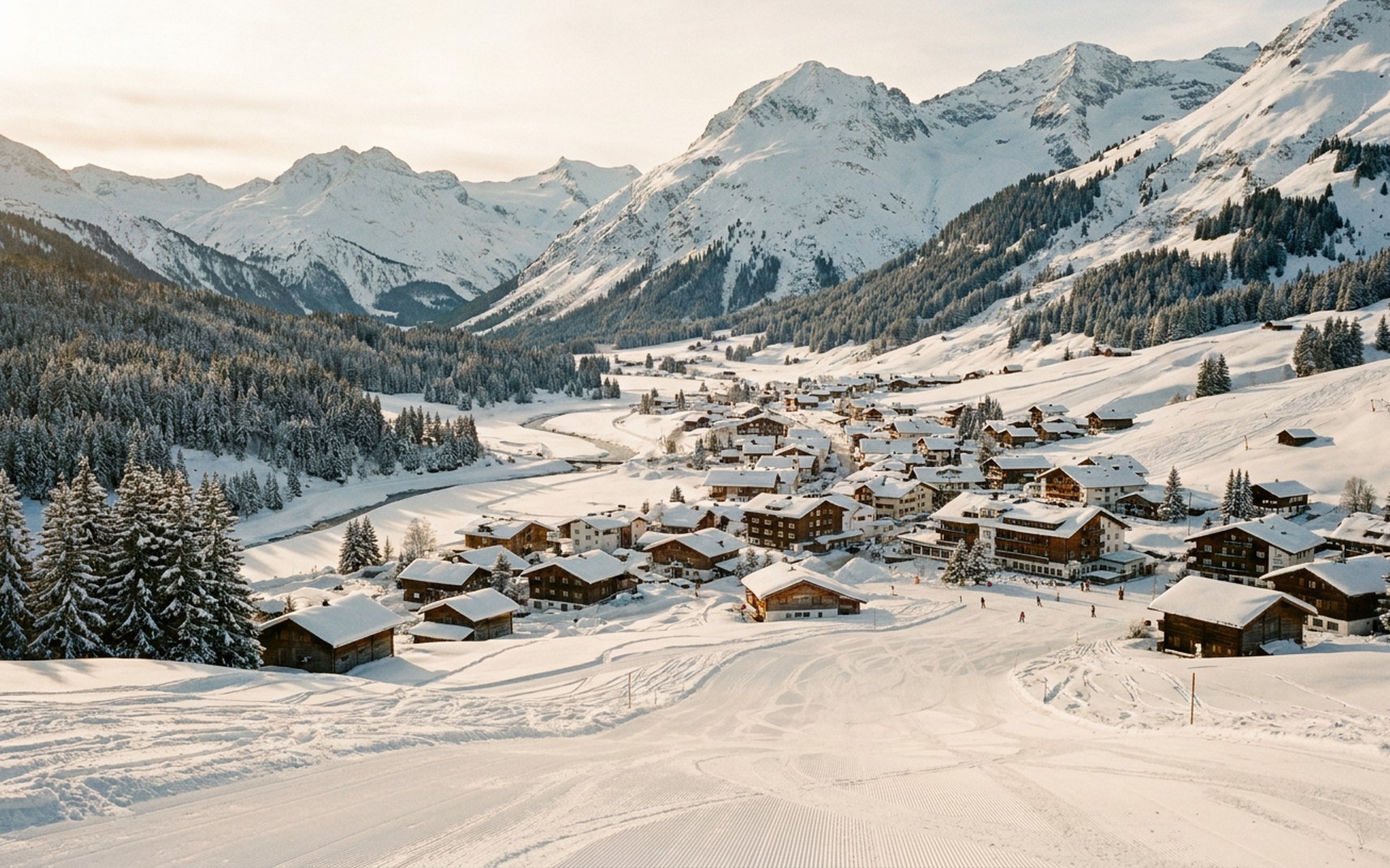 Lech & St Anton, Austria — original Triple VIP destination visual.
