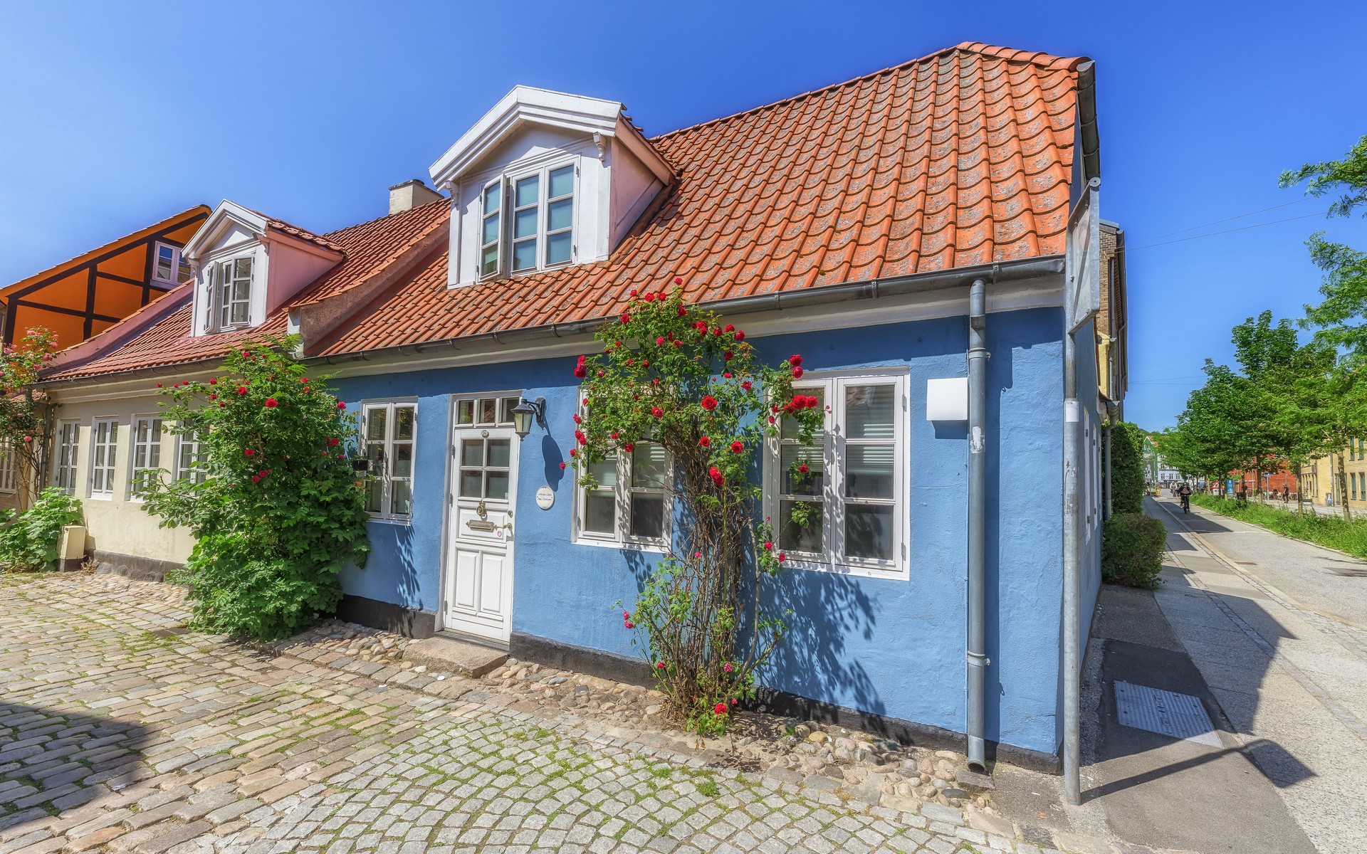 A photograph of Århus, Denmark.