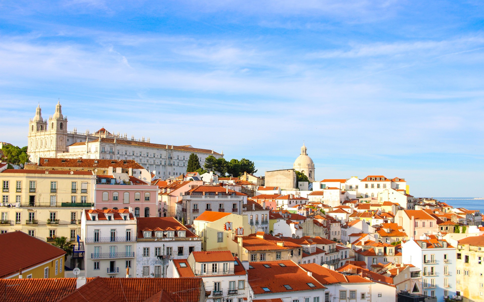 A photograph of Lisbon, Portugal.