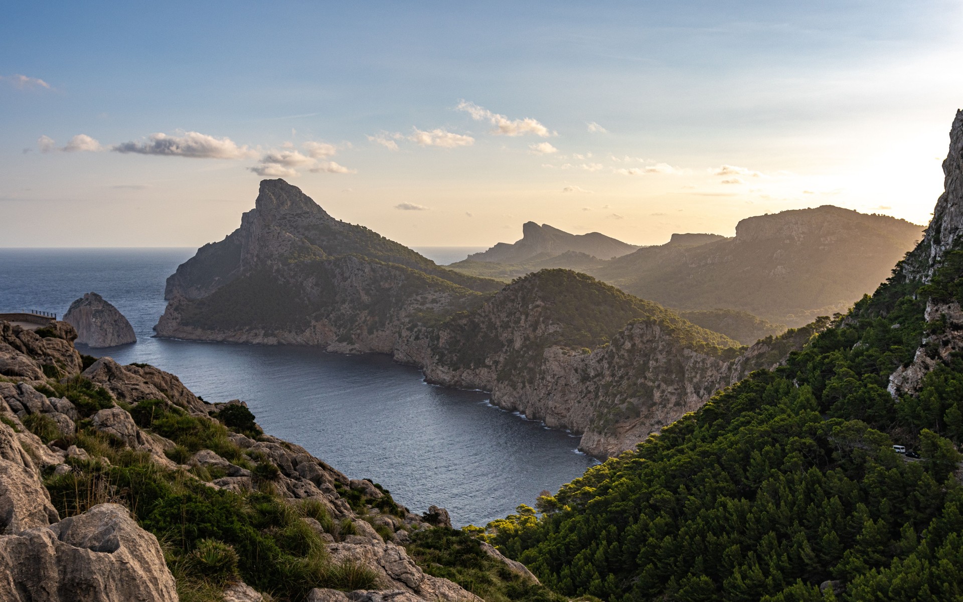A photograph of Serra de Tramuntana, Spain.