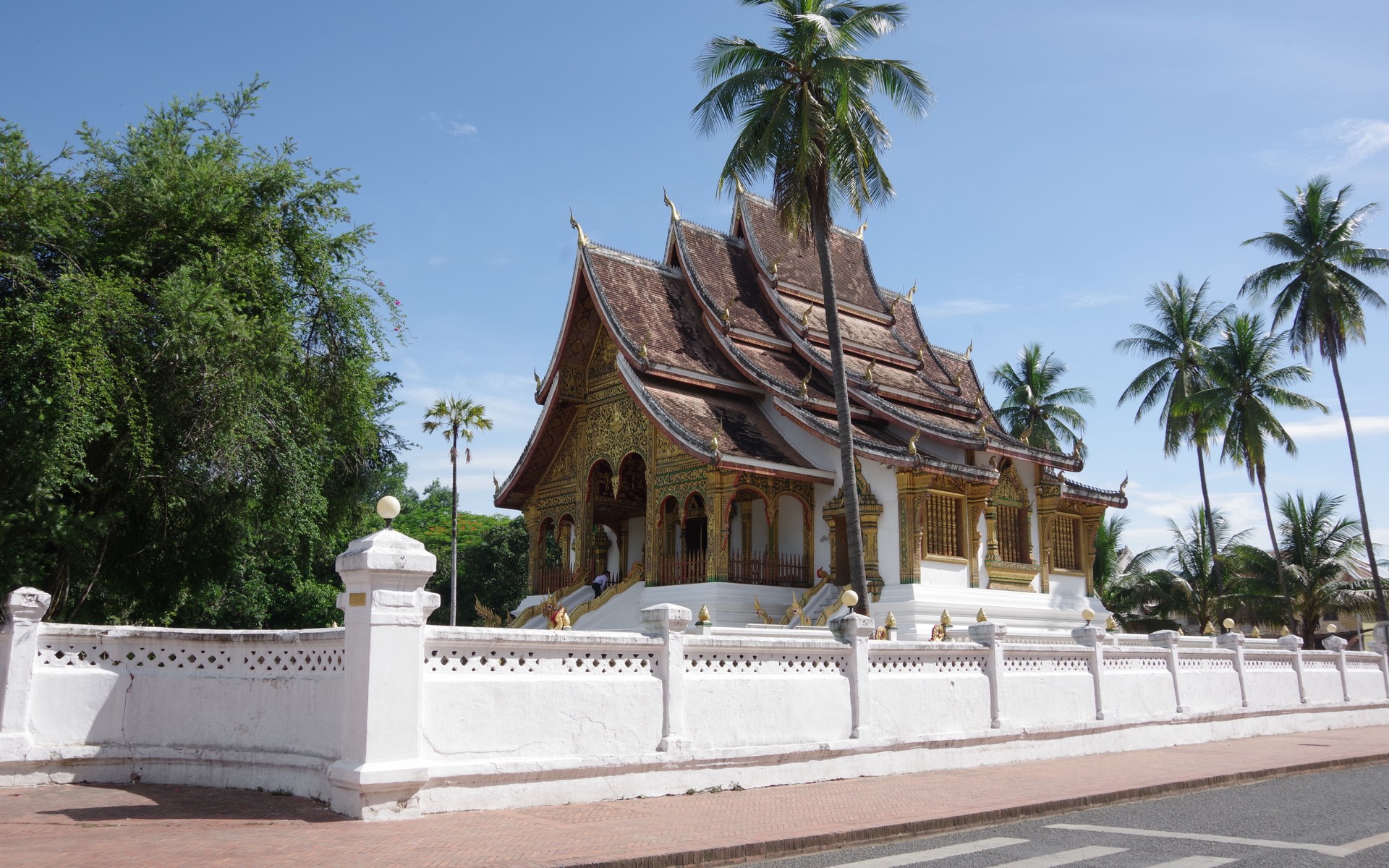 A photograph of Luang Prabang, Laos.