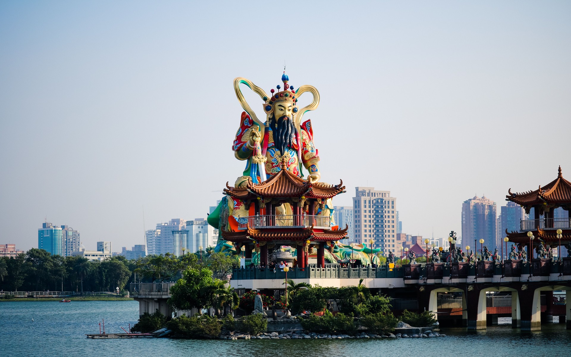 A photograph of Kaohsiung, Taiwan.