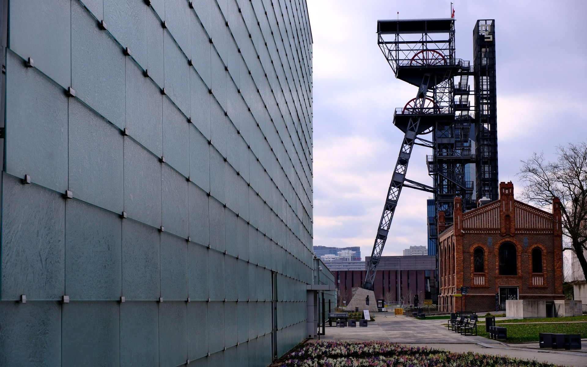 A photograph of Katowice, Poland.
