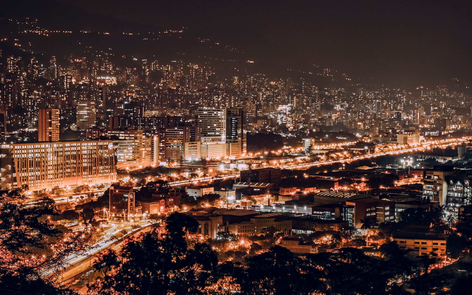 A photograph of Medellin, Colombia.