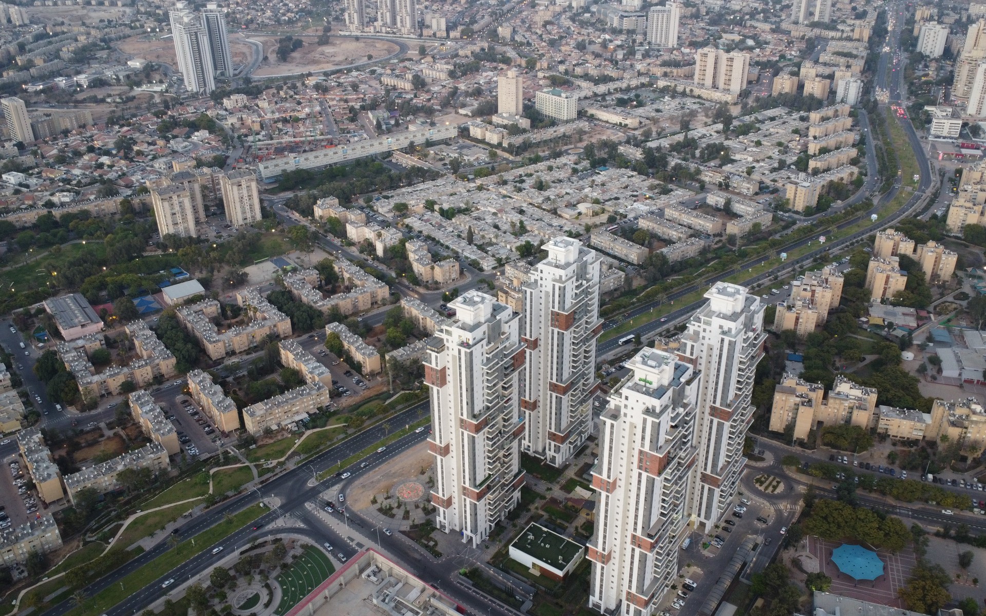 A photograph of Beersheba, Israel.