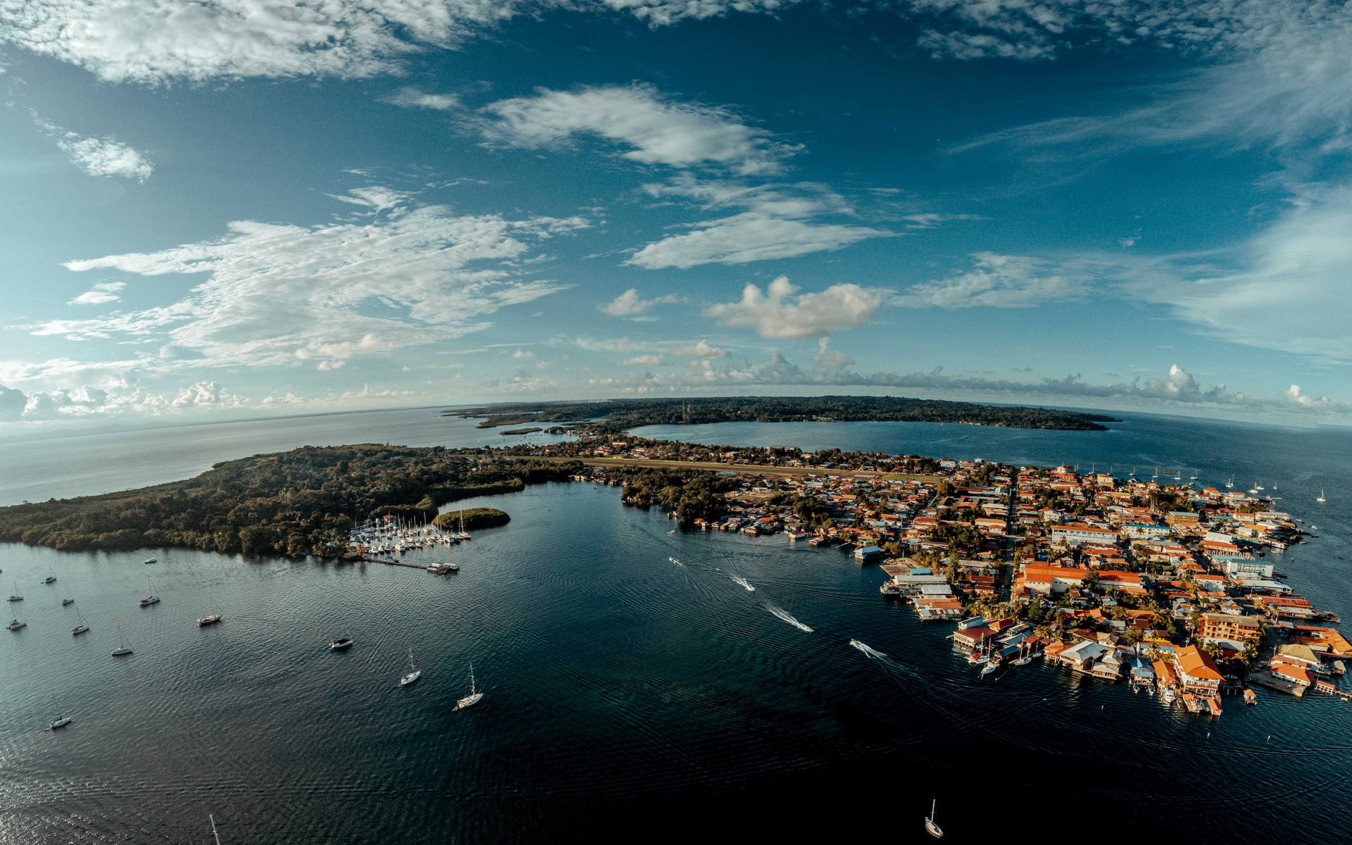 A photograph of Bocas del Toro, Panama.