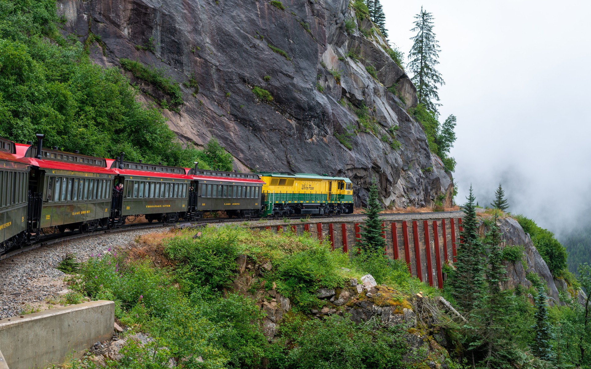 A photograph of Skagway, United States.