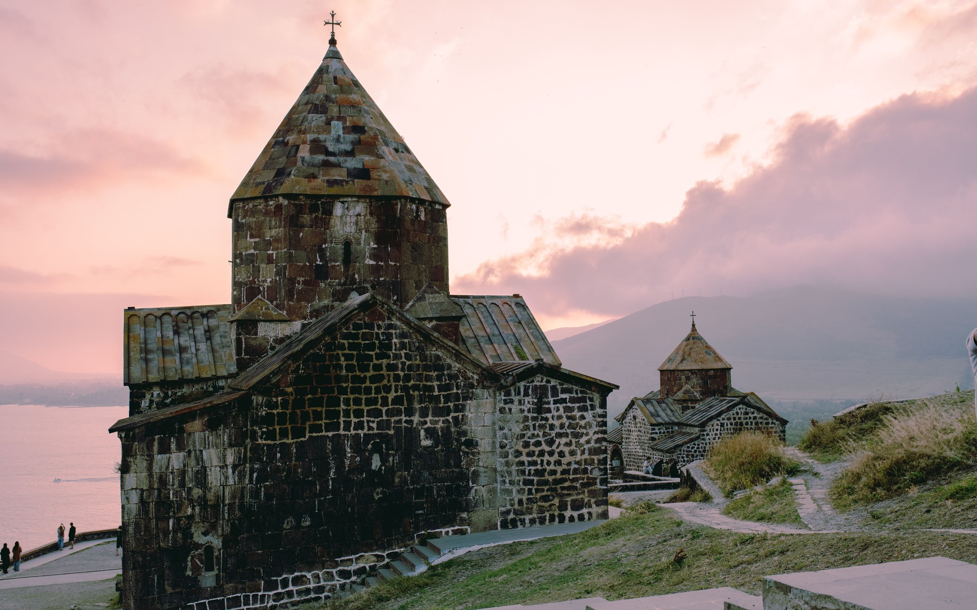 A photograph of Dilijan & Lake Sevan, Armenia.