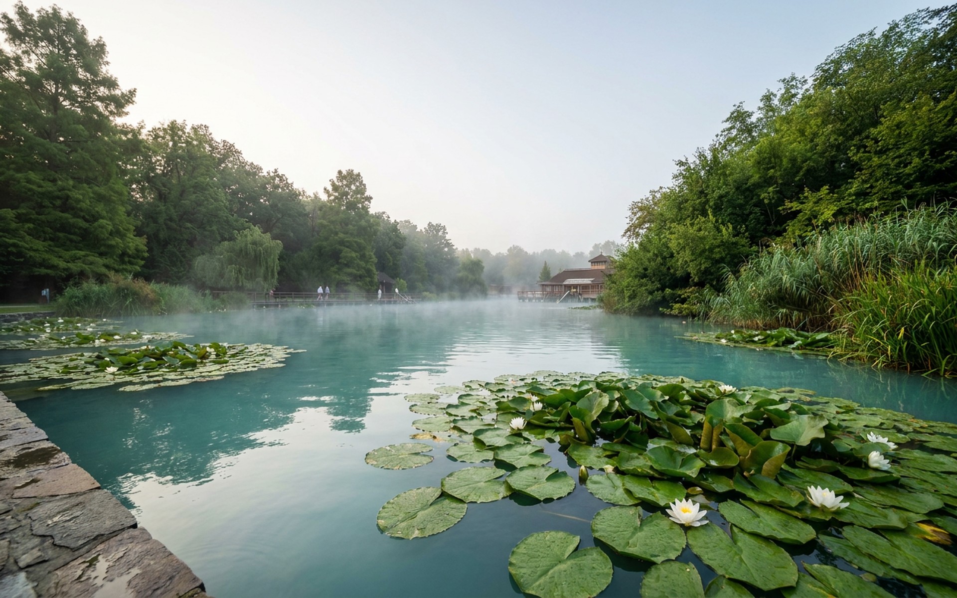 Hévíz Thermal Lake, Hungary