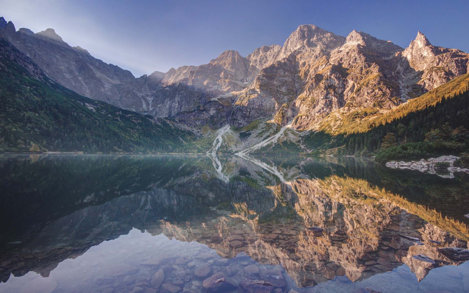 A photograph of Tatra Mountains, Poland.
