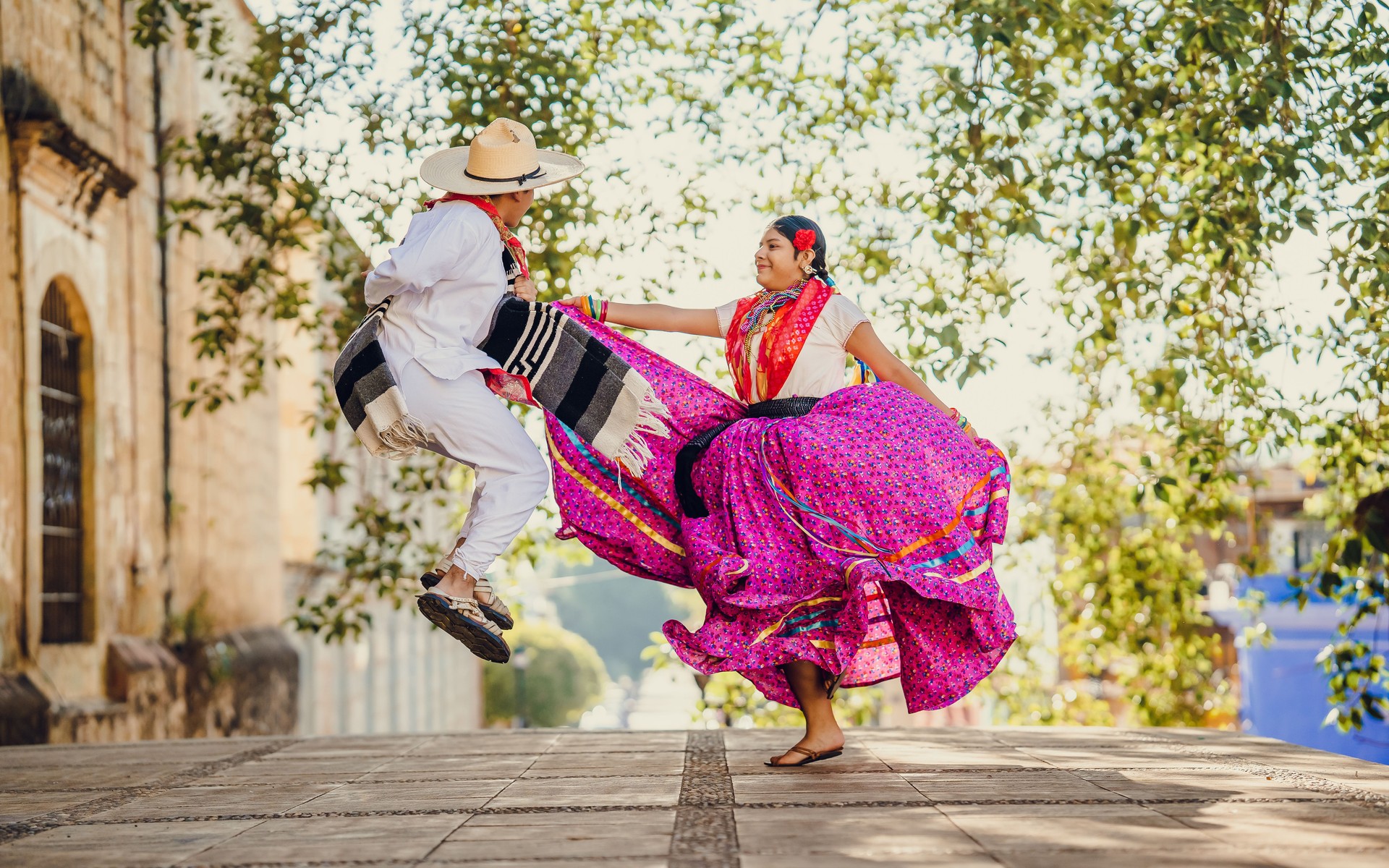 A photograph of Oaxaca, Mexico.