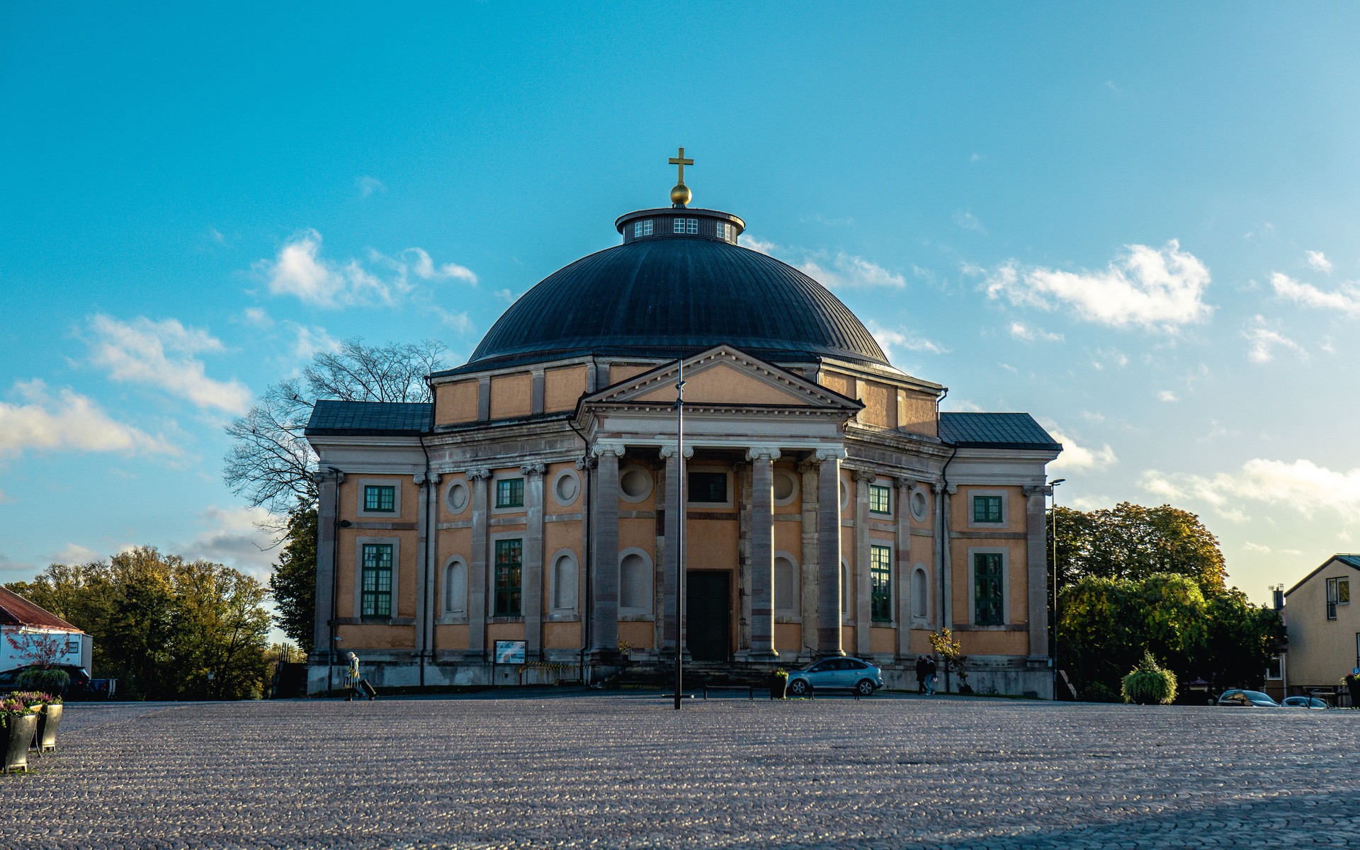 A photograph of Karlskrona, Sweden.