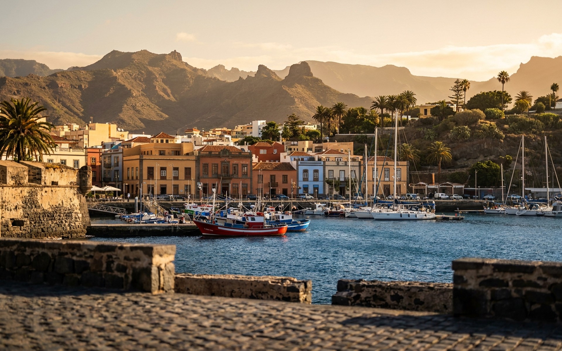 Santa Cruz de Tenerife Port, Spain — original Triple VIP destination visual.
