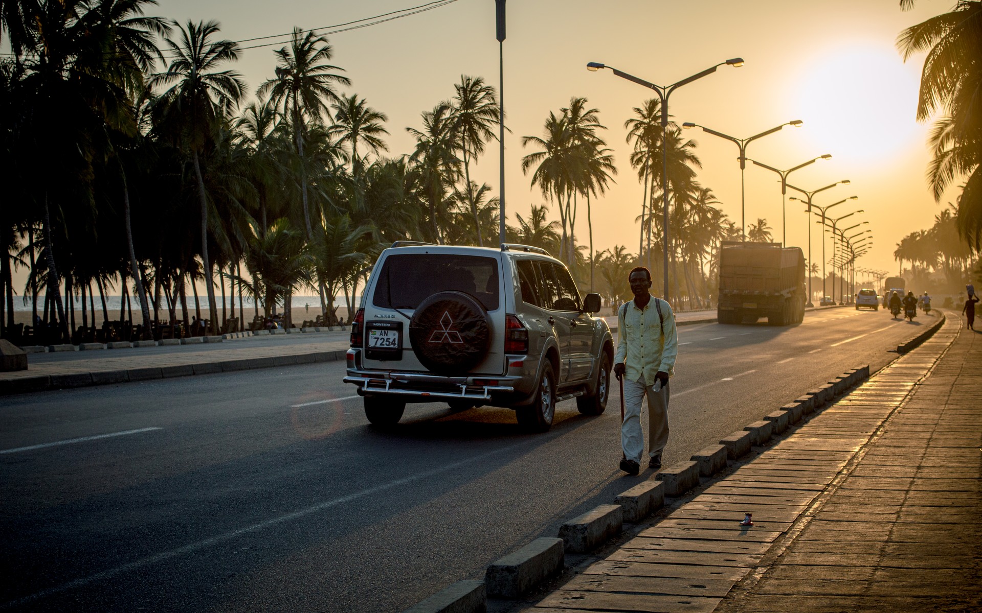 A photograph of Lomé, Togo.