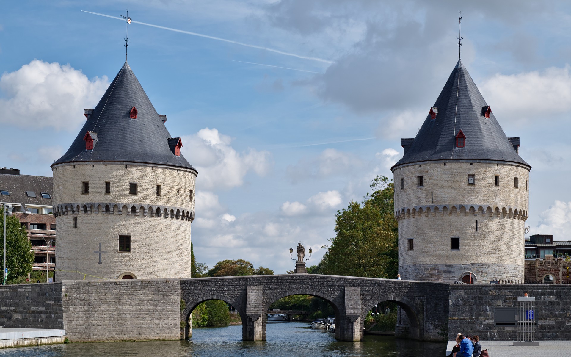 A photograph of Kortrijk, Belgium.