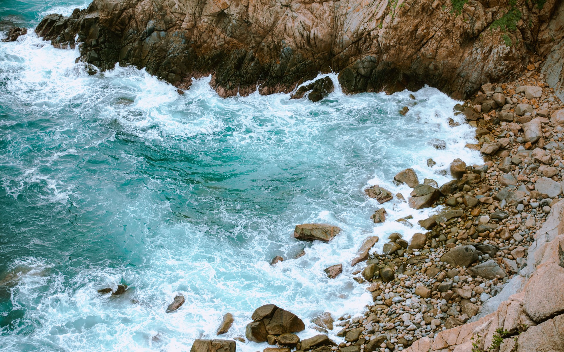A photograph of Huatulco, Mexico.