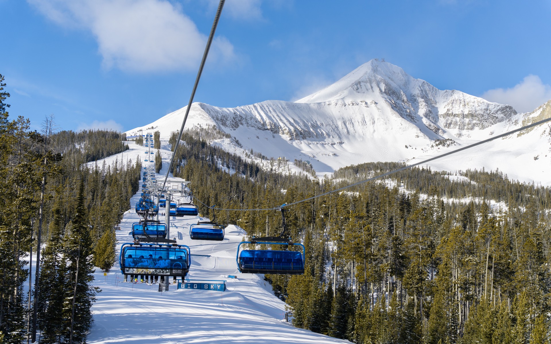 A photograph of Big Sky, United States.