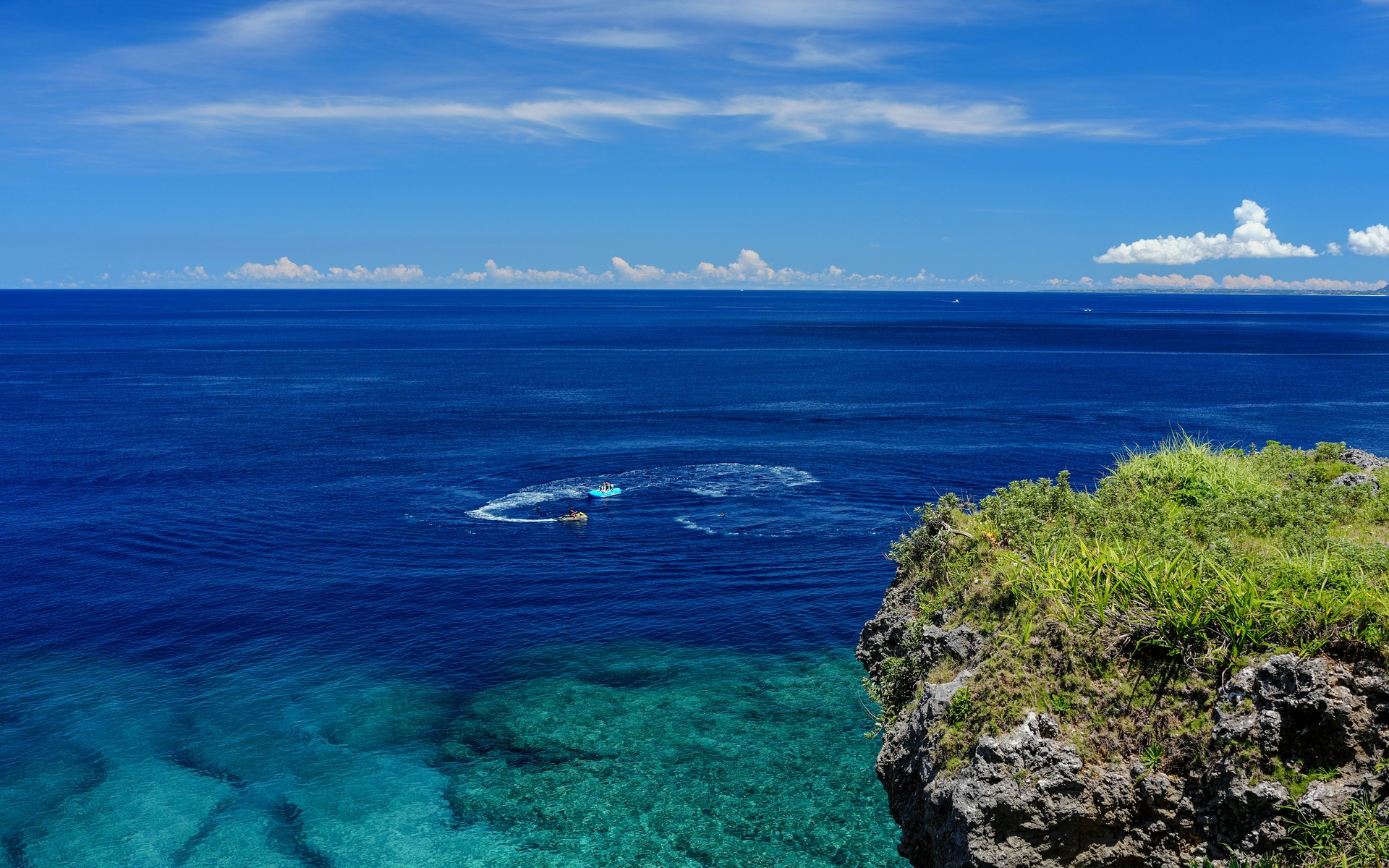 A photograph of Okinawa, Japan.