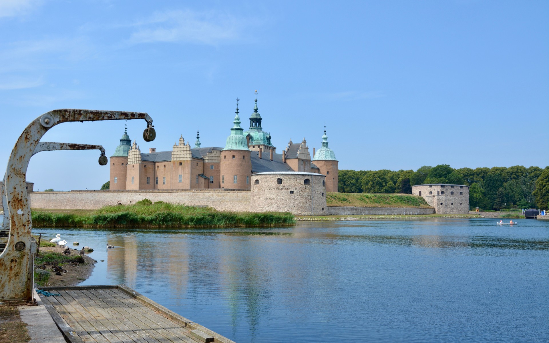 A photograph of Kalmar, Sweden.