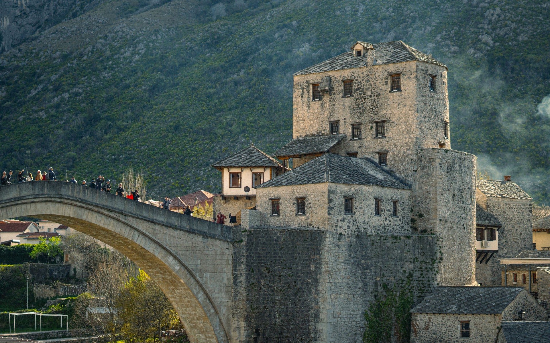 A photograph of Mostar & Herzegovina, Bosnia and Herzegovina.