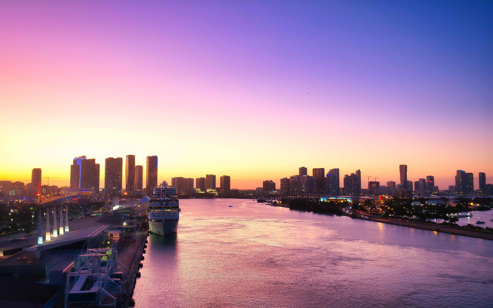 A photograph of Miami Cruise Gateway, United States.