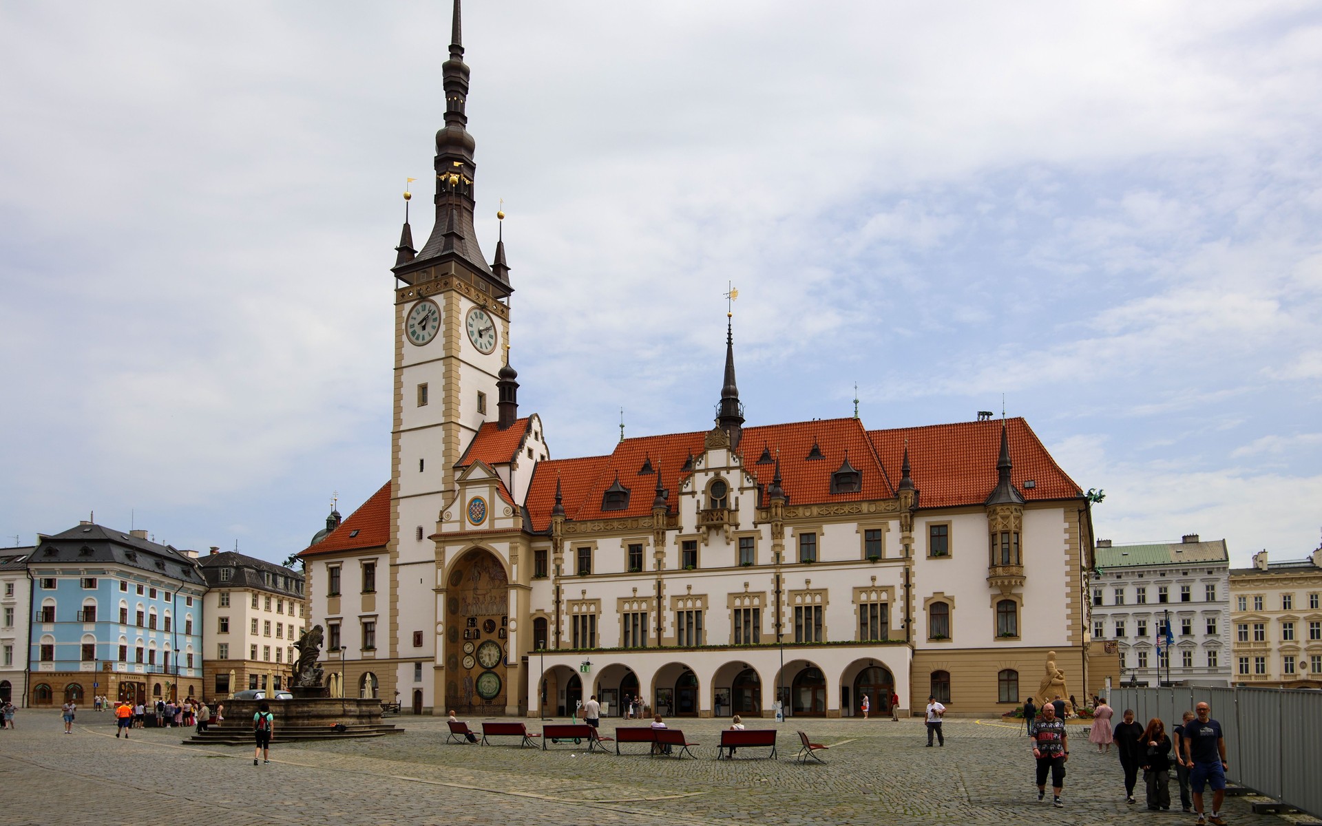 A photograph of Olomouc, Czechia.