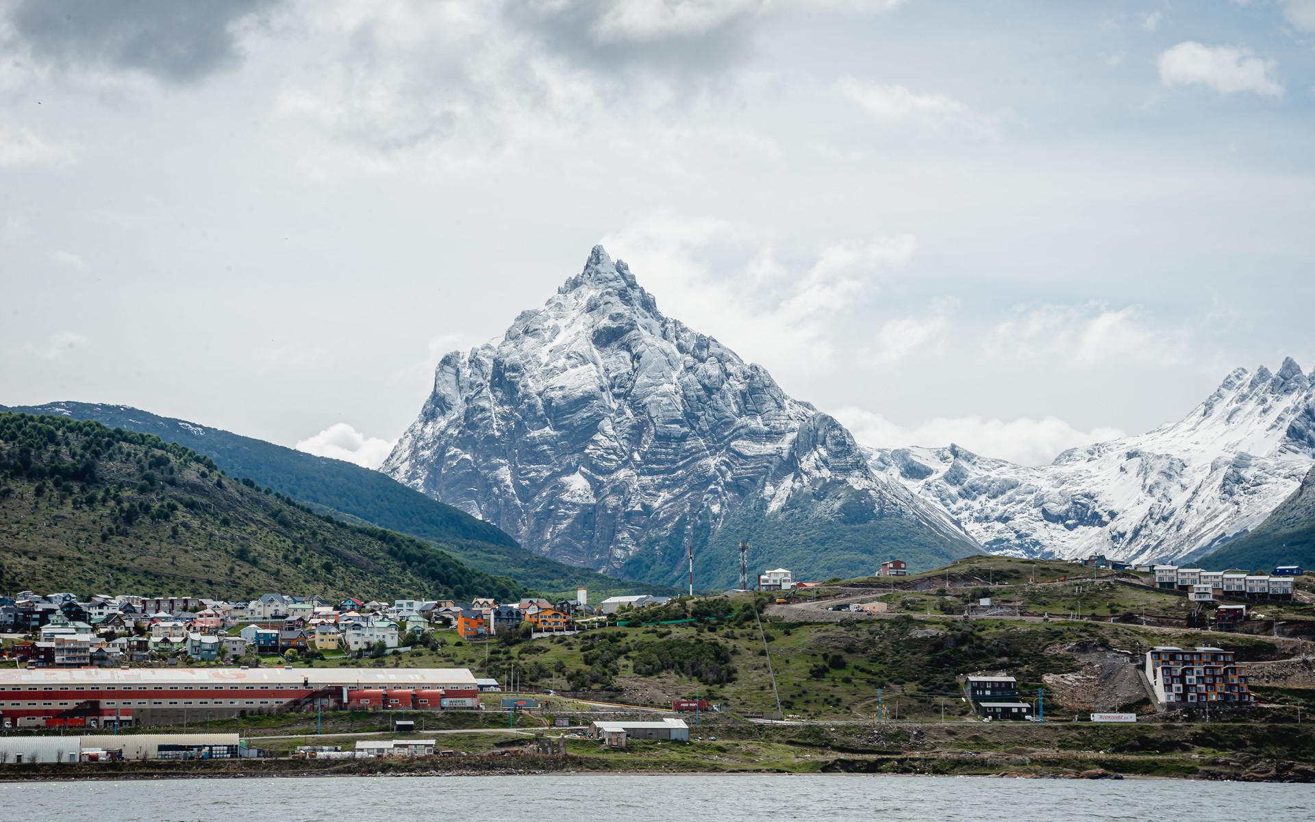 A photograph of Ushuaia, Argentina.