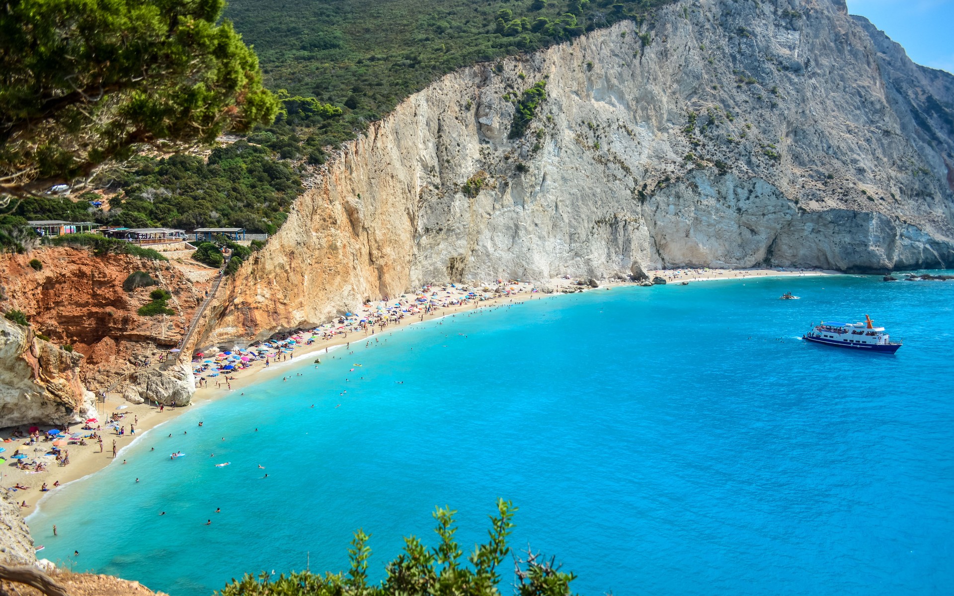 A photograph of Lefkada, Greece.
