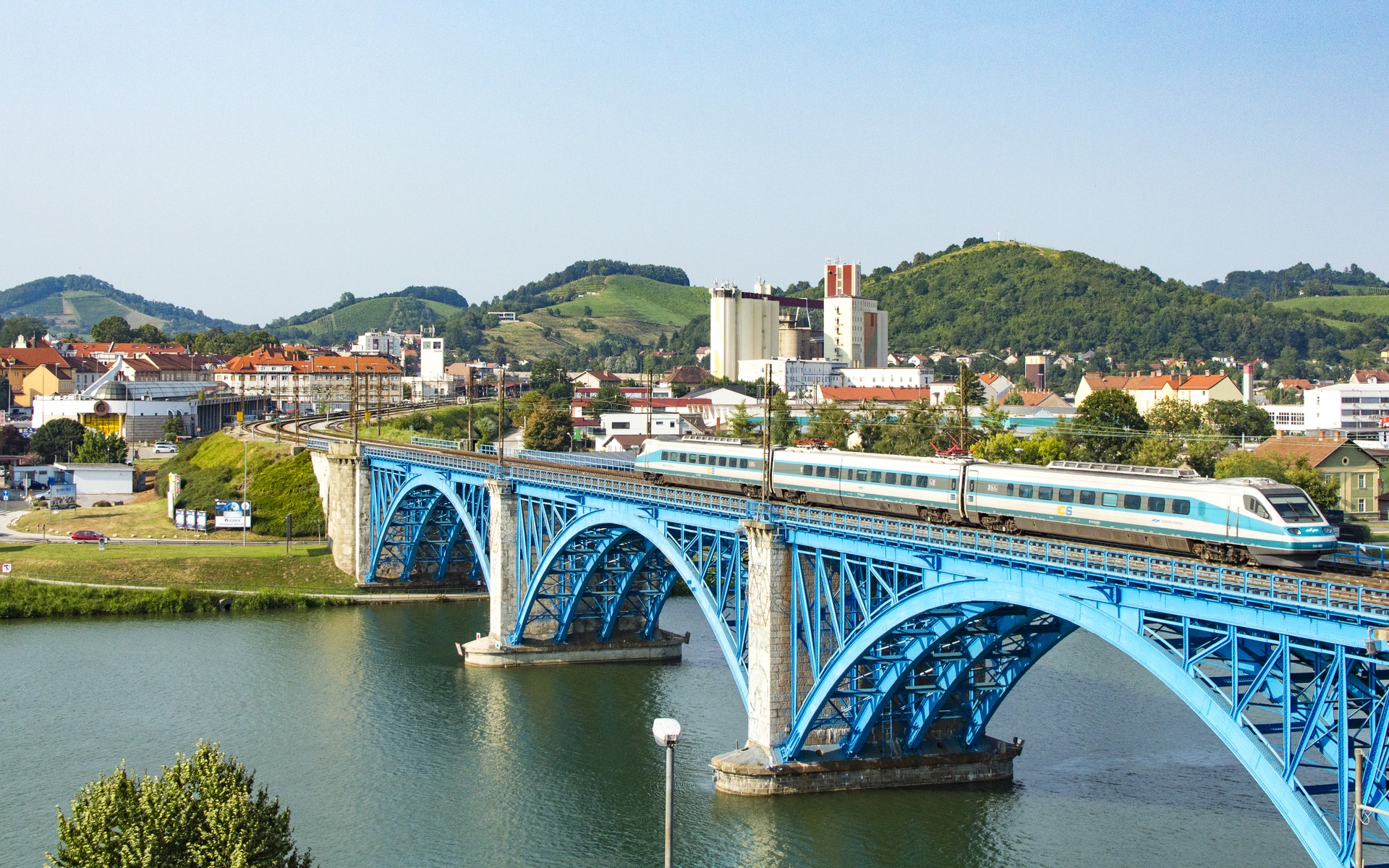 A photograph of Maribor, Slovenia.