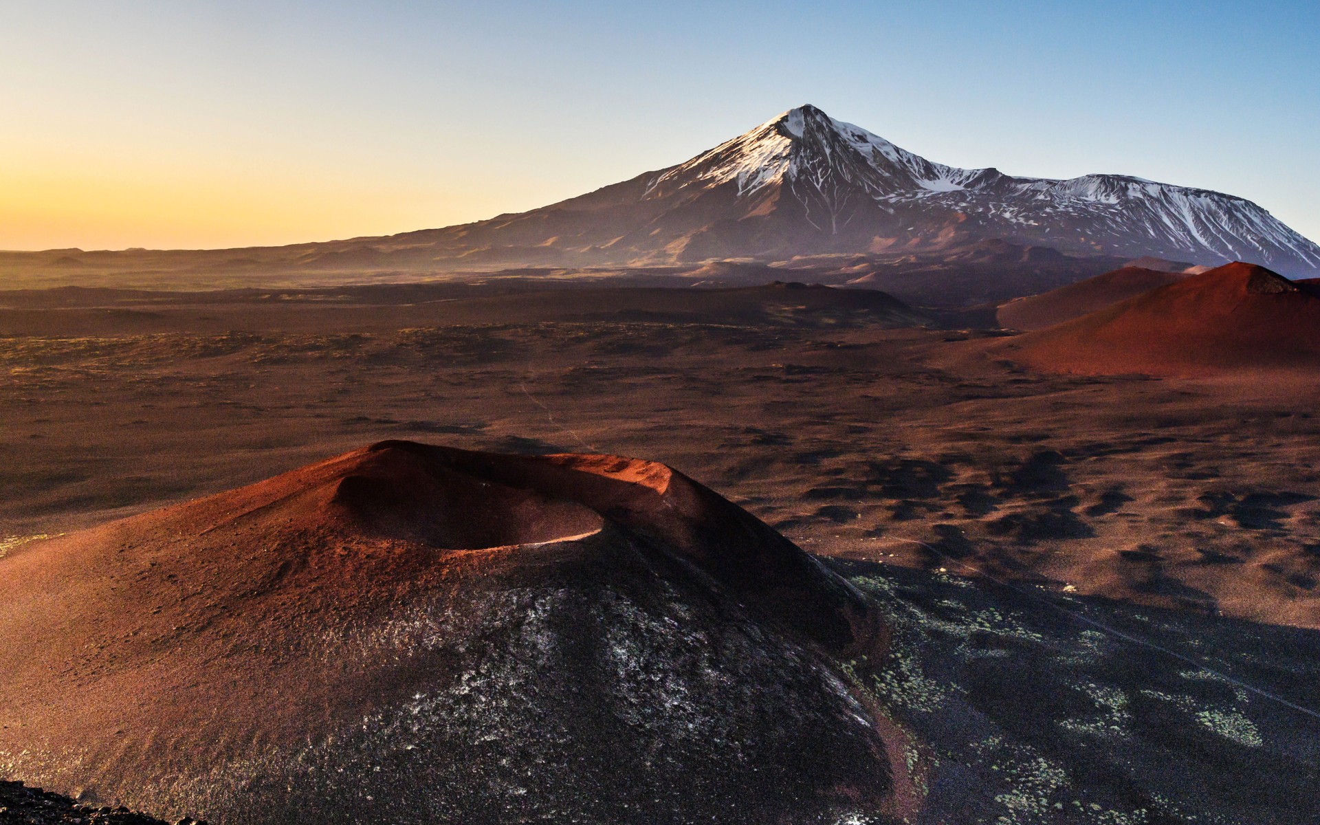A photograph of Kamchatka Volcano Coast, Russia.