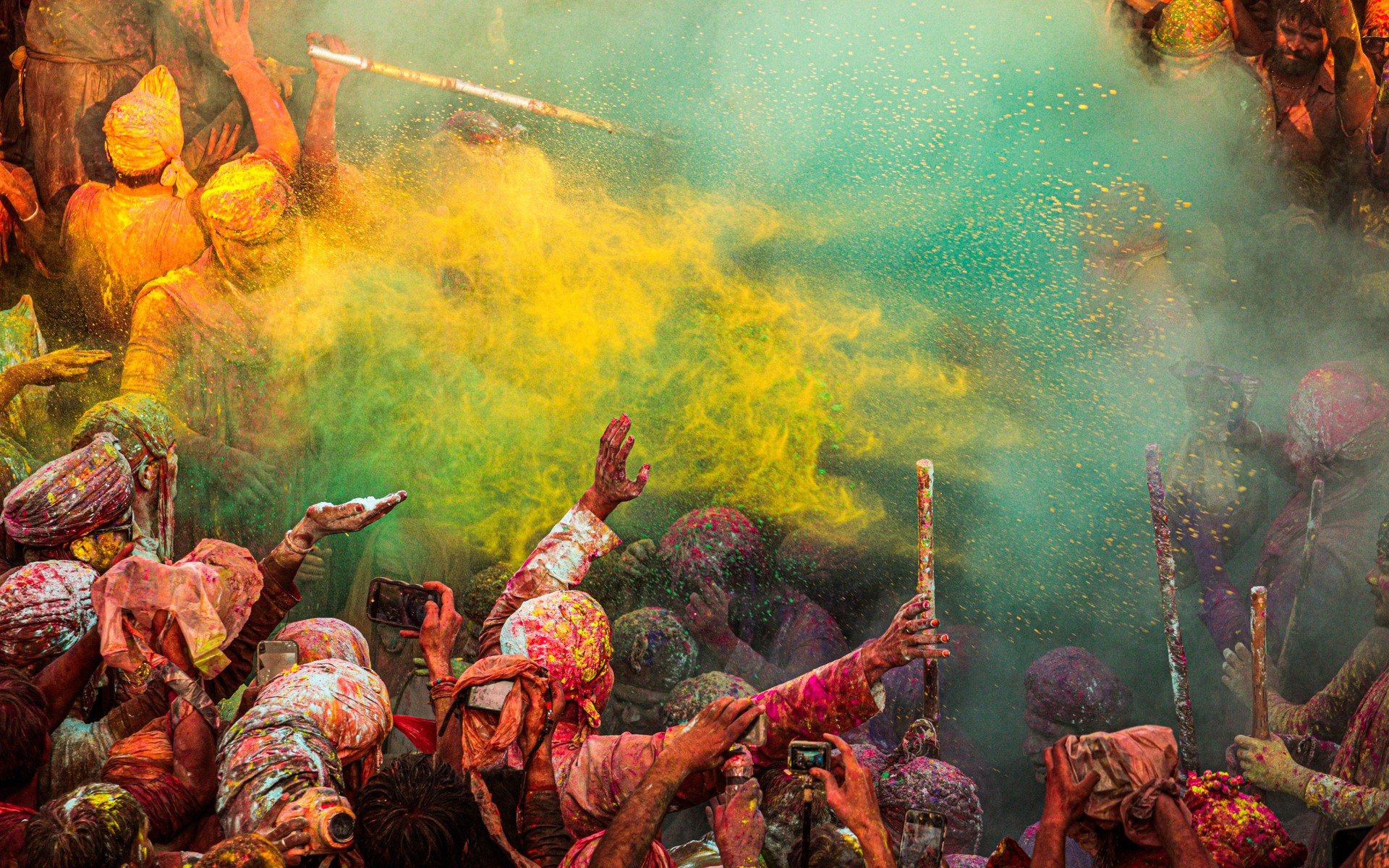 A photograph of Mathura & Vrindavan, India.
