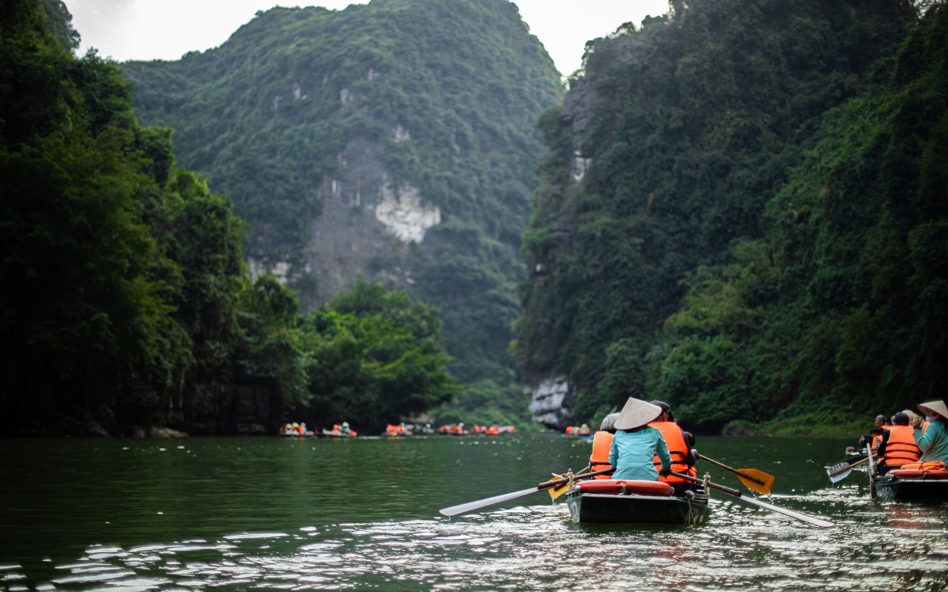 A photograph of Ninh Bình, Vietnam.