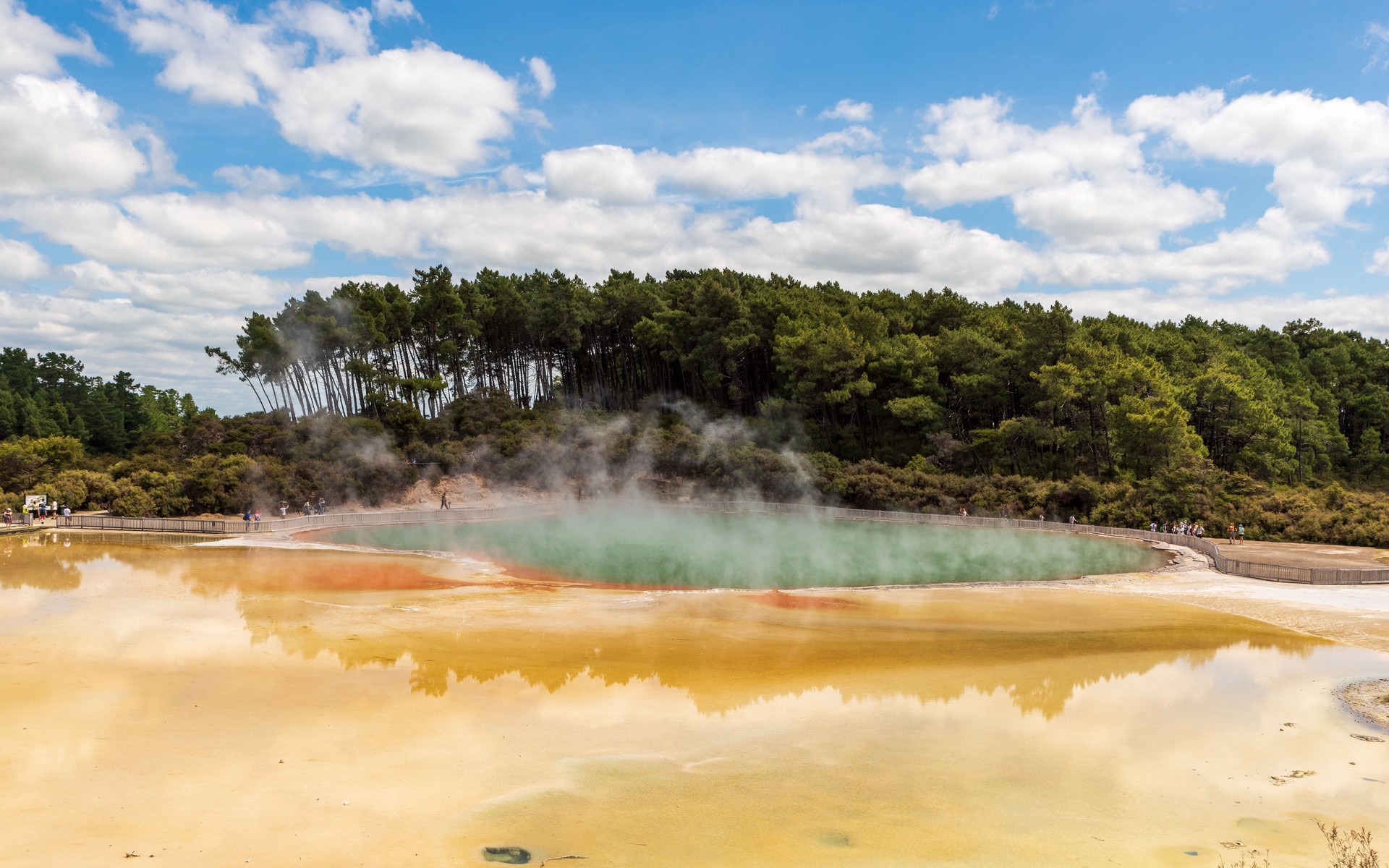 A photograph of Rotorua & Taupo, New Zealand.