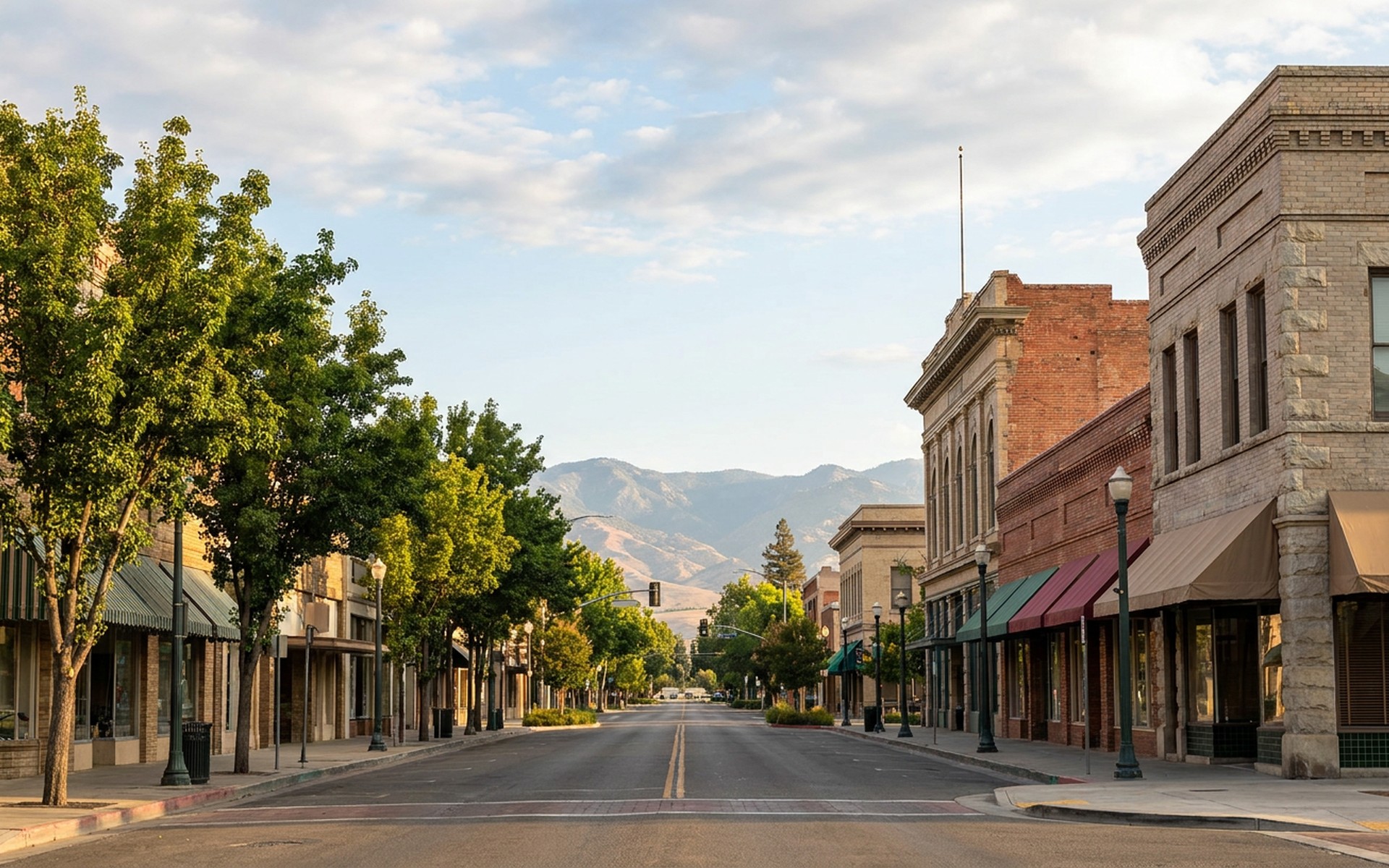 A view of Visalia, United States.