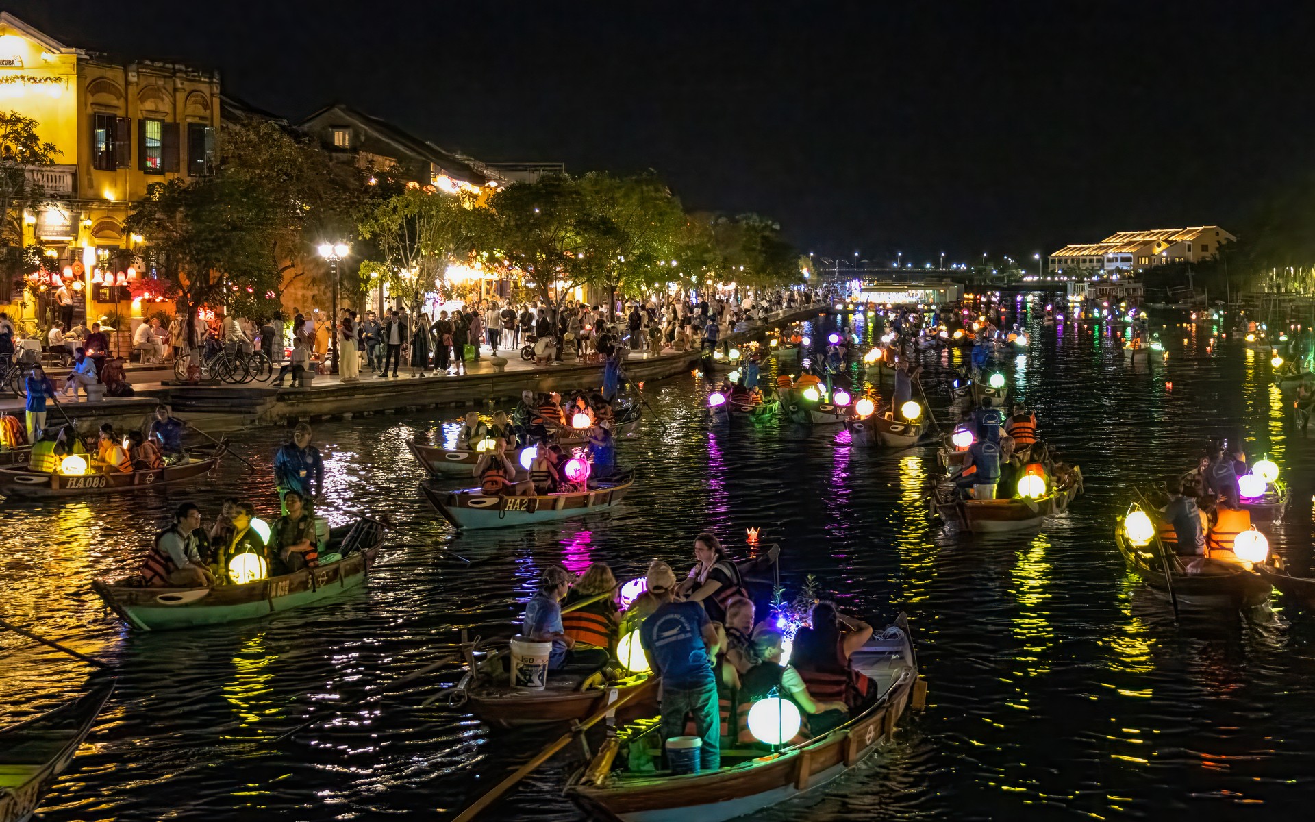 A photograph of Hoi An, Vietnam.