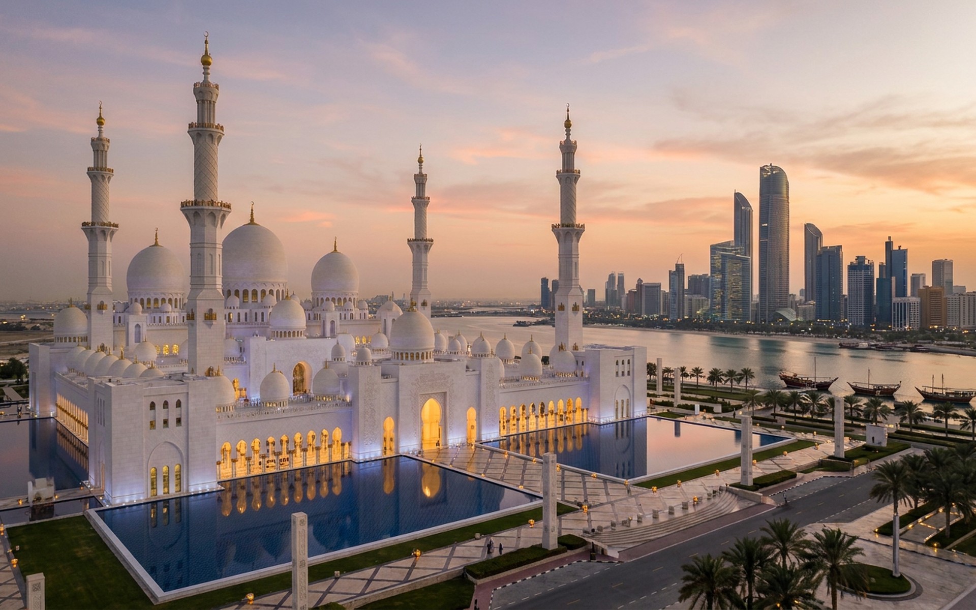 The surrounding countryside in Abu Dhabi Family Coast, United Arab Emirates