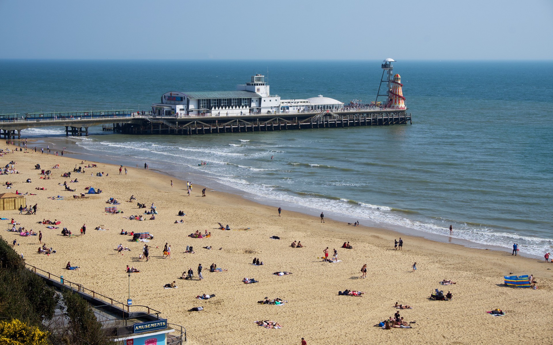 A photograph of Bournemouth, United Kingdom.